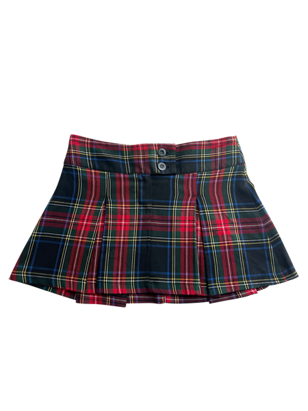 red plaid mini