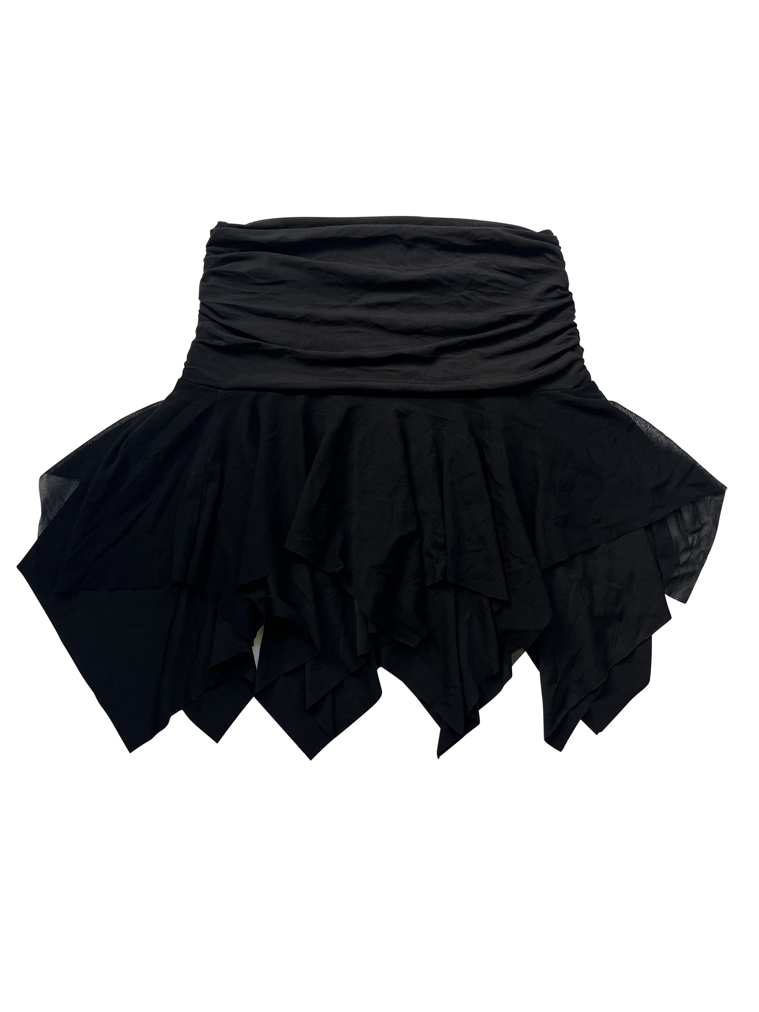 black mesh fairy skirt