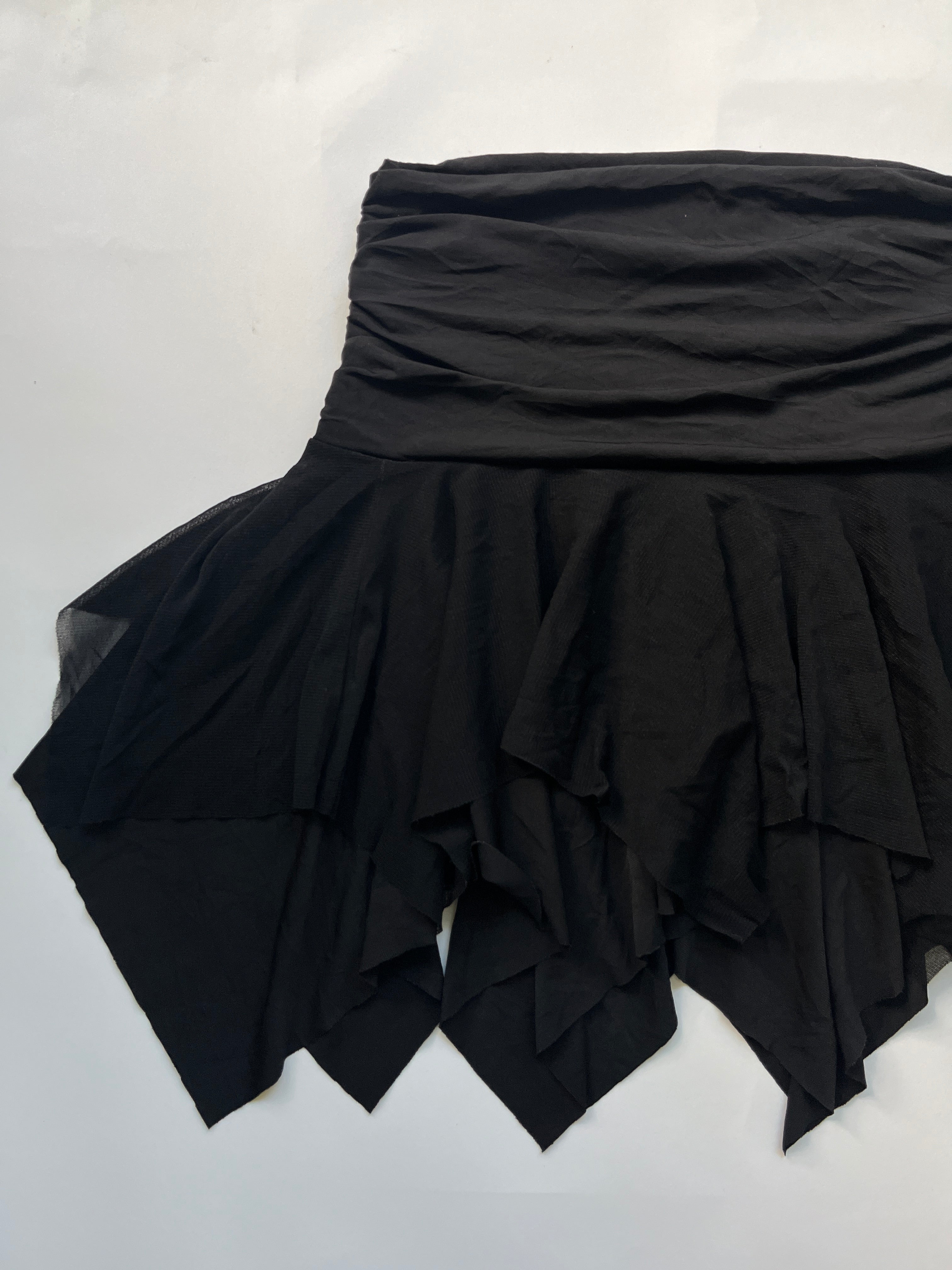 black mesh fairy skirt