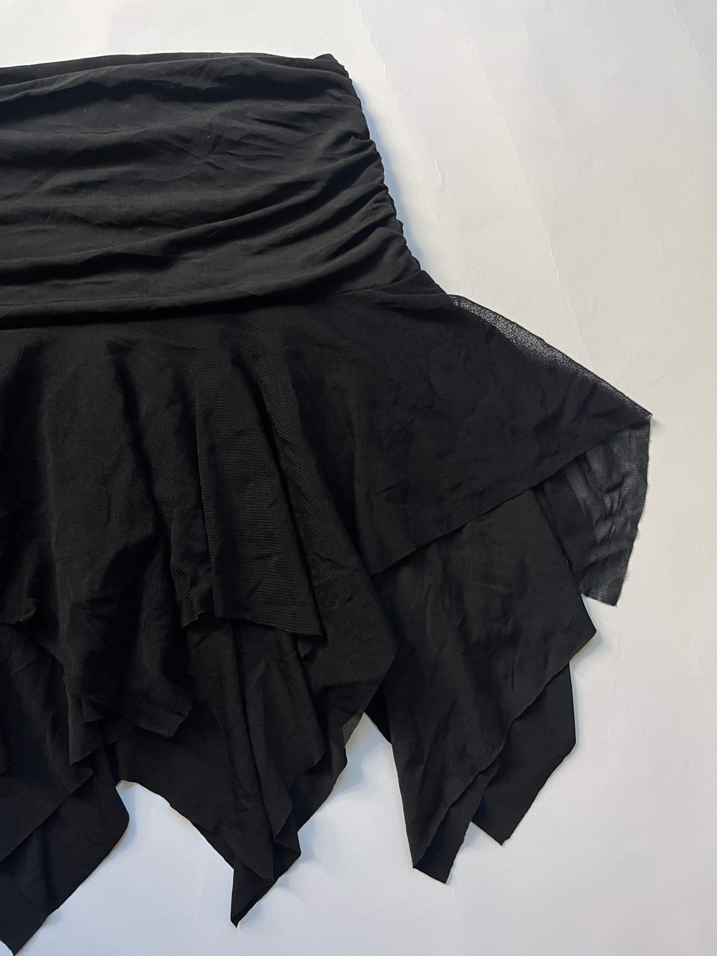 black mesh fairy skirt