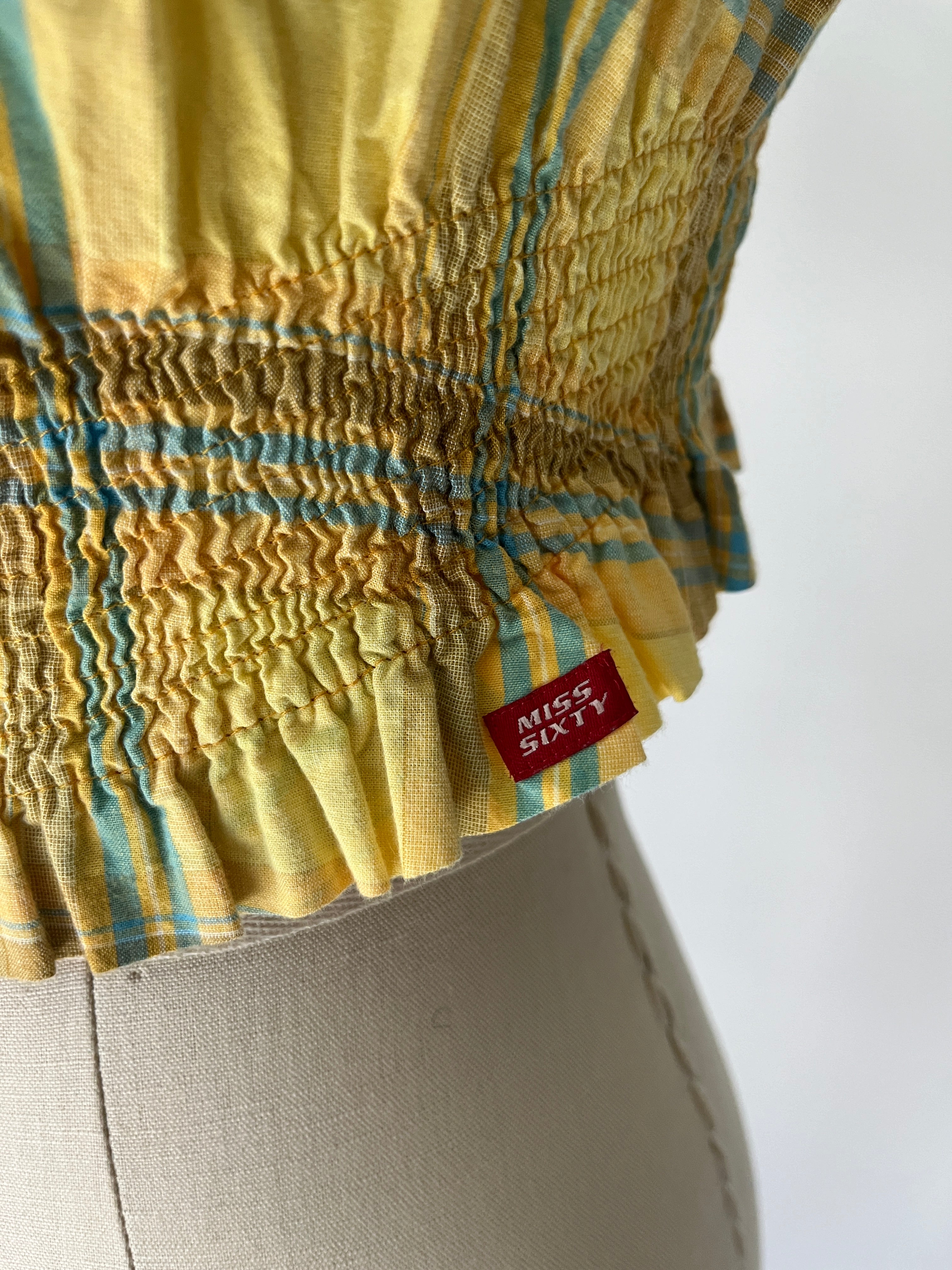 miss sixty milkmaid top