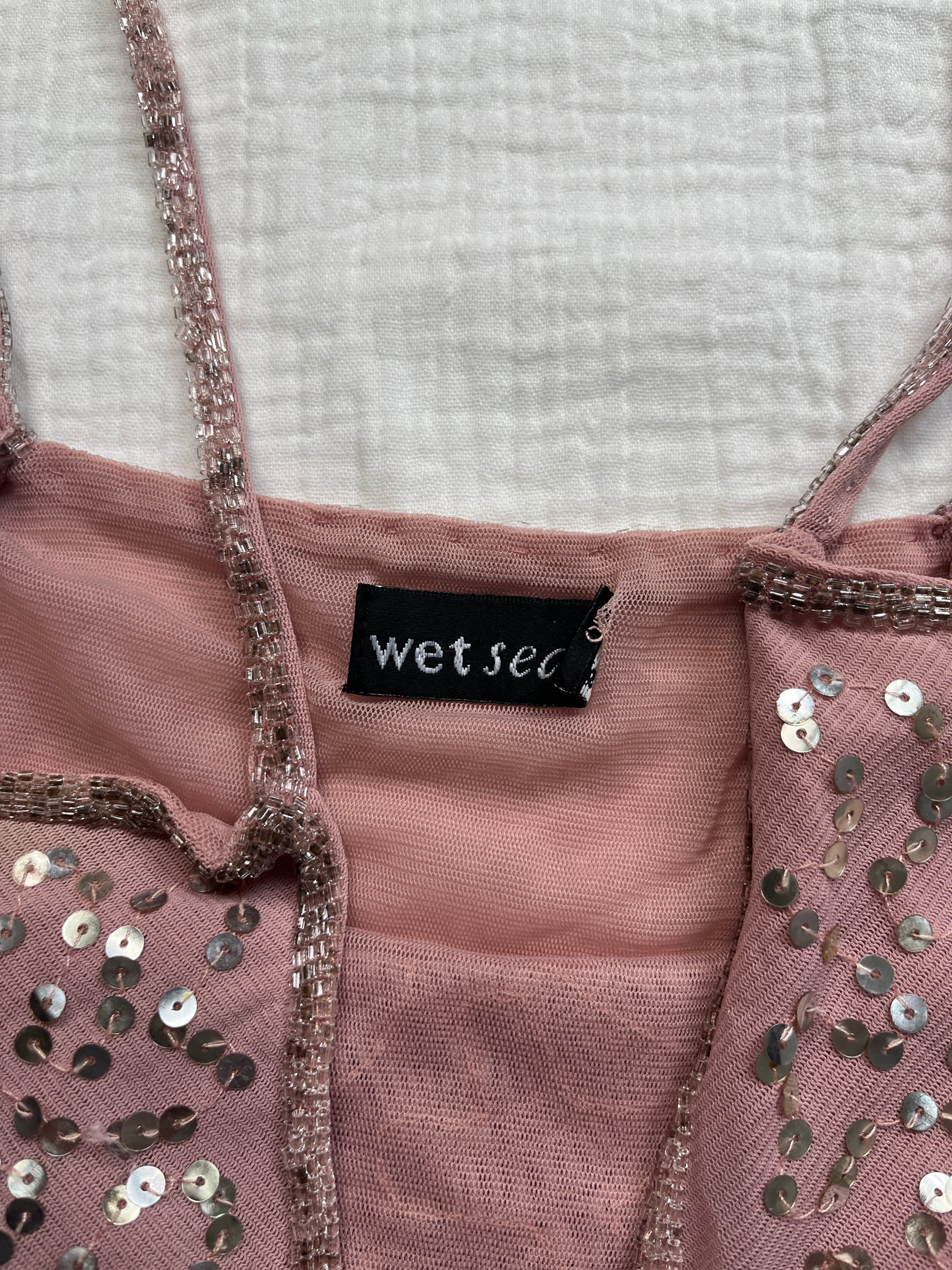 wet seal beaded top