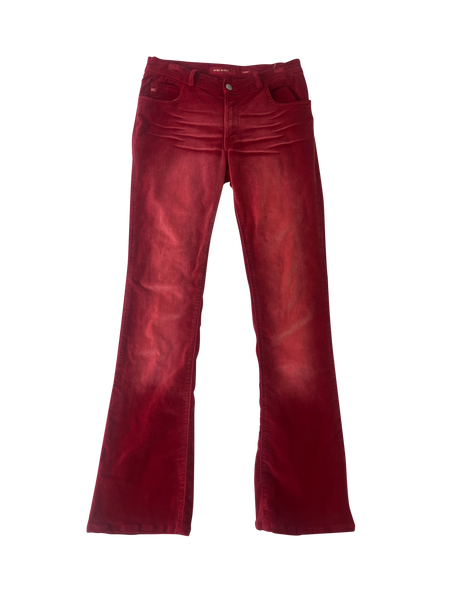 miss sixty red corduroy