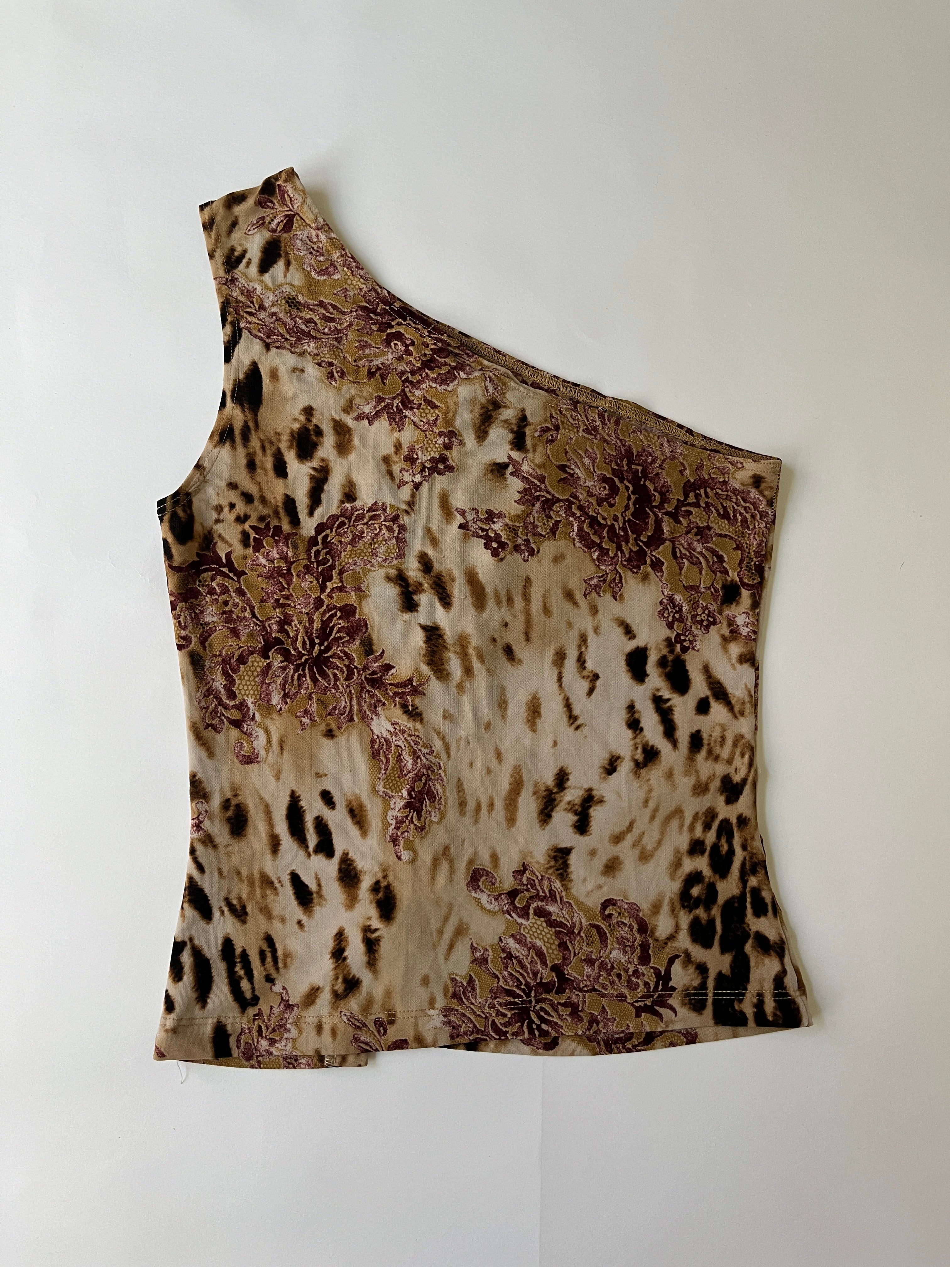 one shoulder lace up