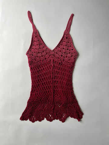 xoxo crochet top