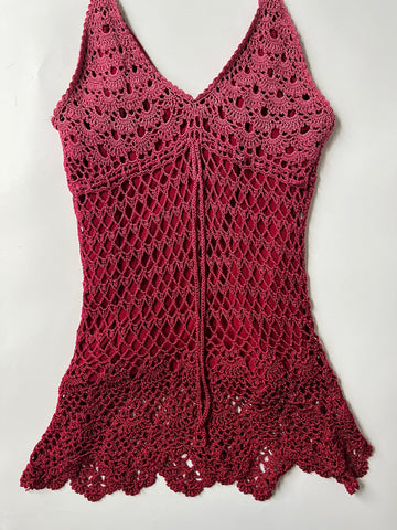xoxo crochet top