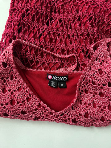 xoxo crochet top