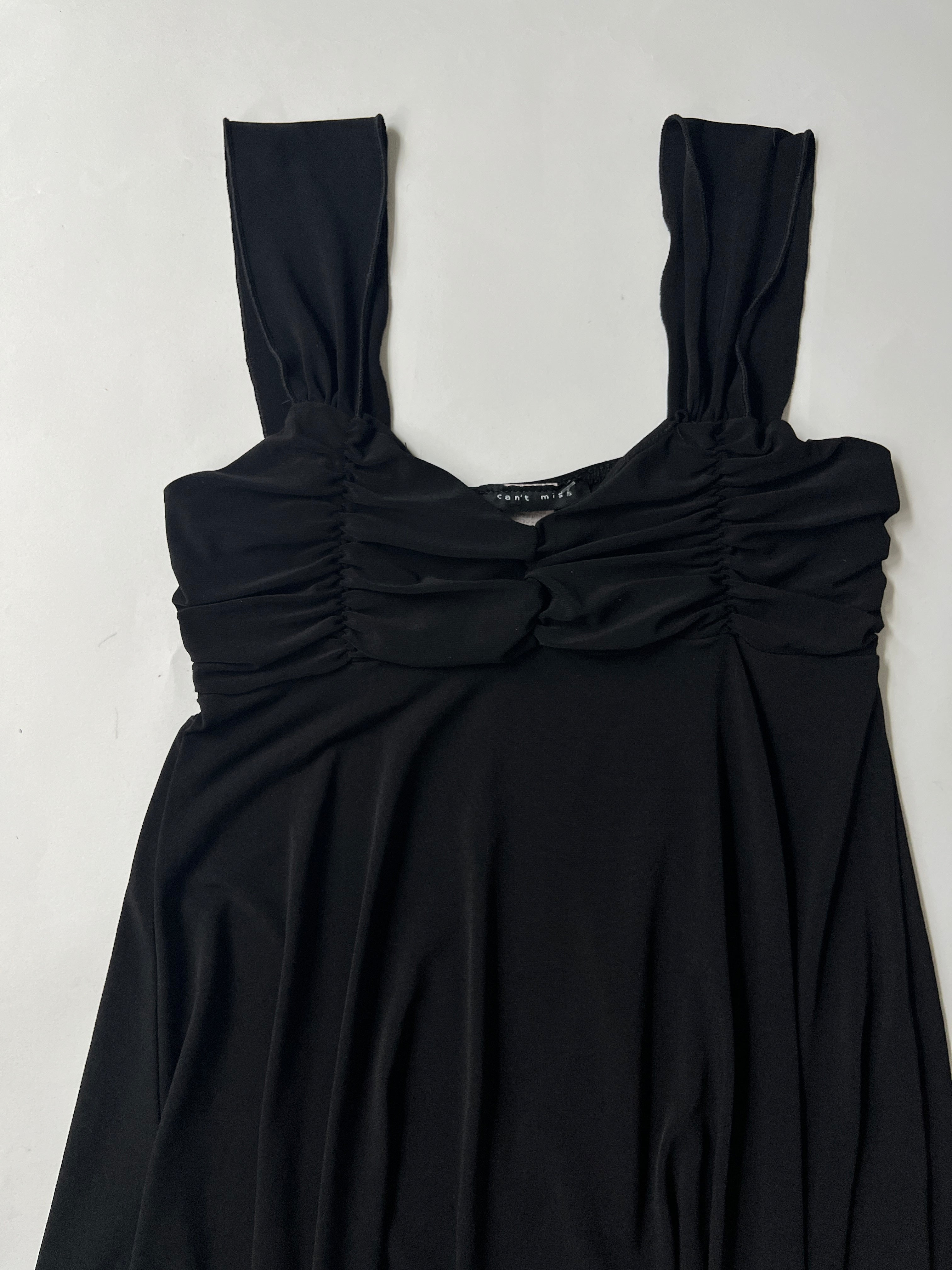 black babydoll top