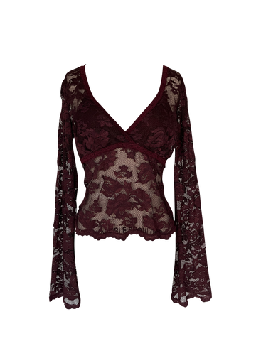lace bebe top