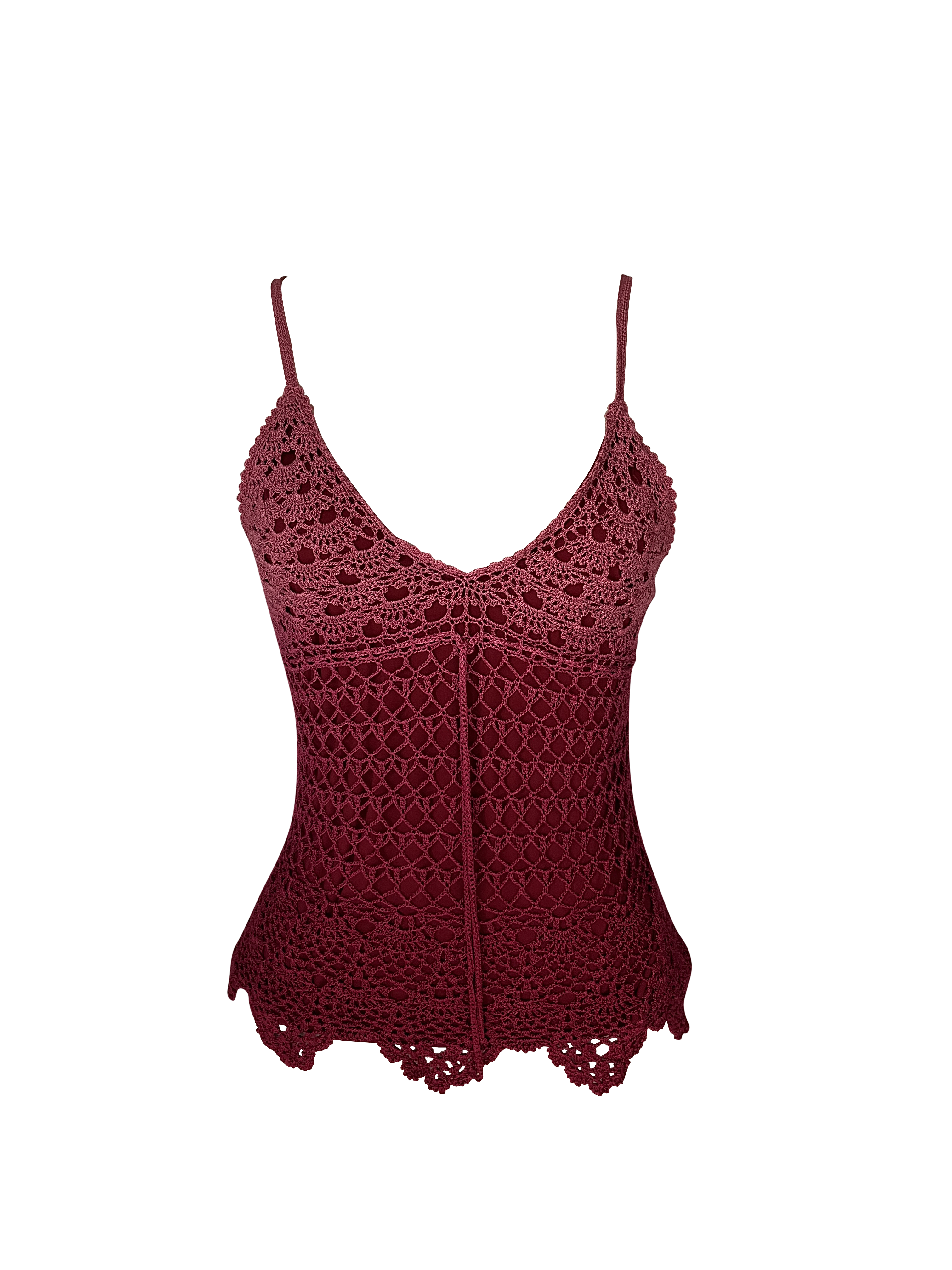 xoxo crochet top