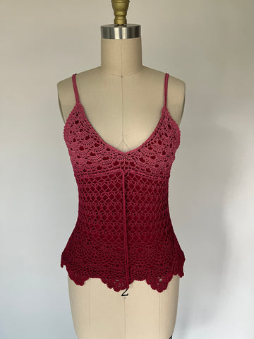 xoxo crochet top