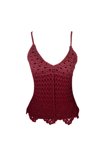 xoxo crochet top