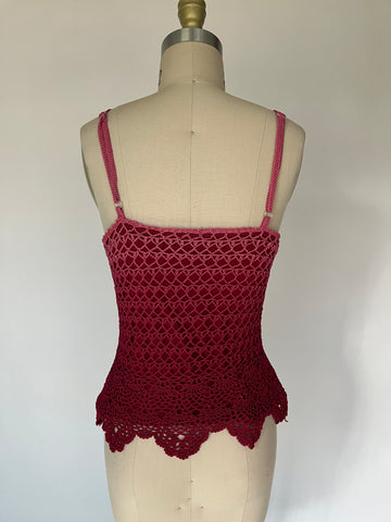 xoxo crochet top