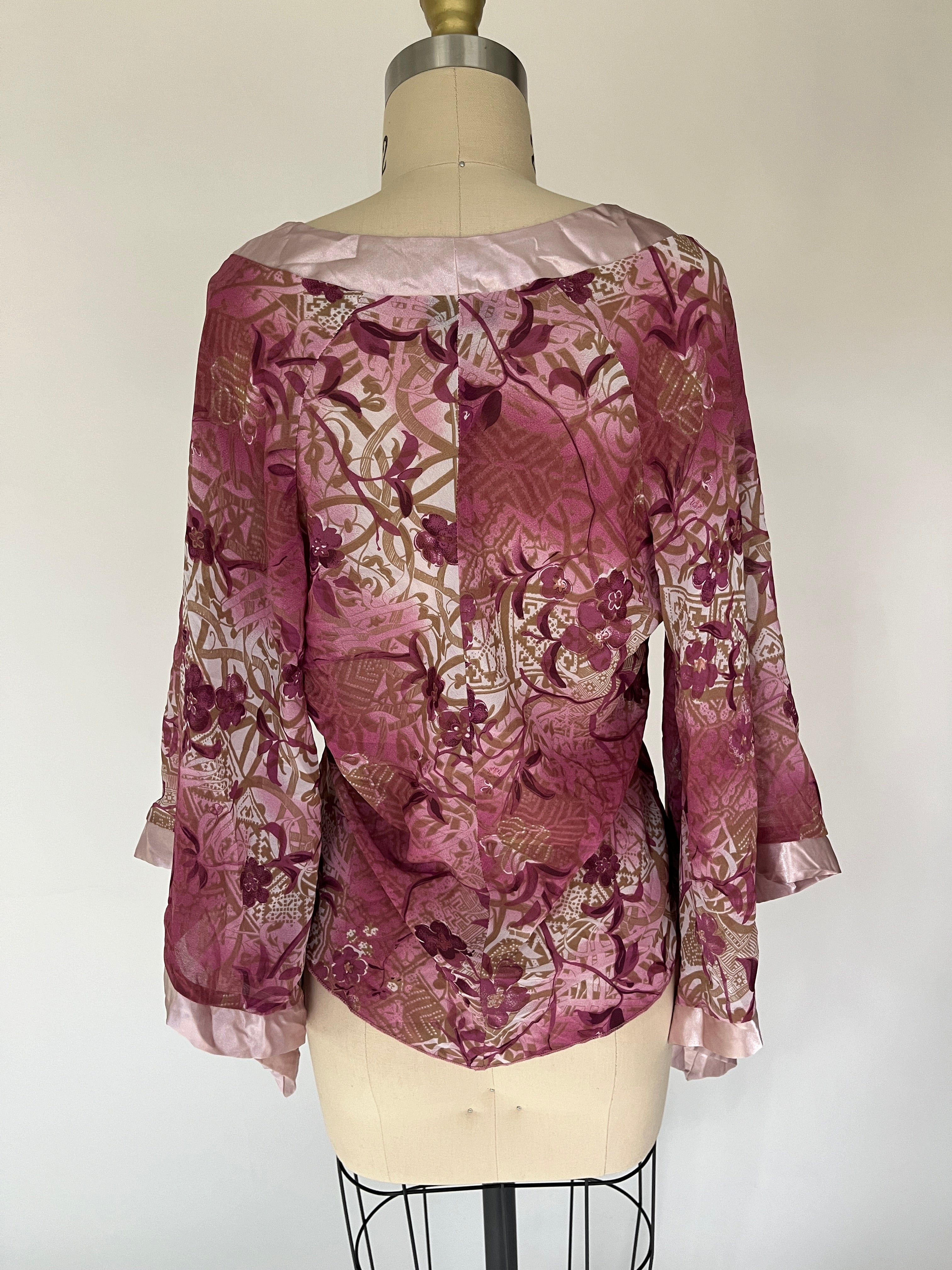 kimono style top