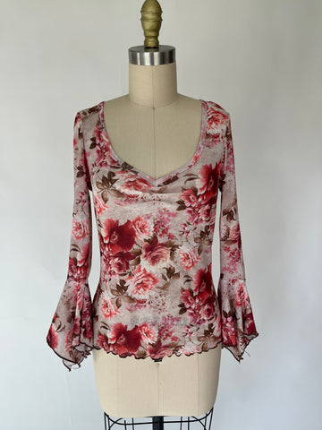 charlotte russe mesh top