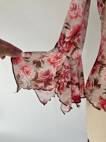 charlotte russe mesh top