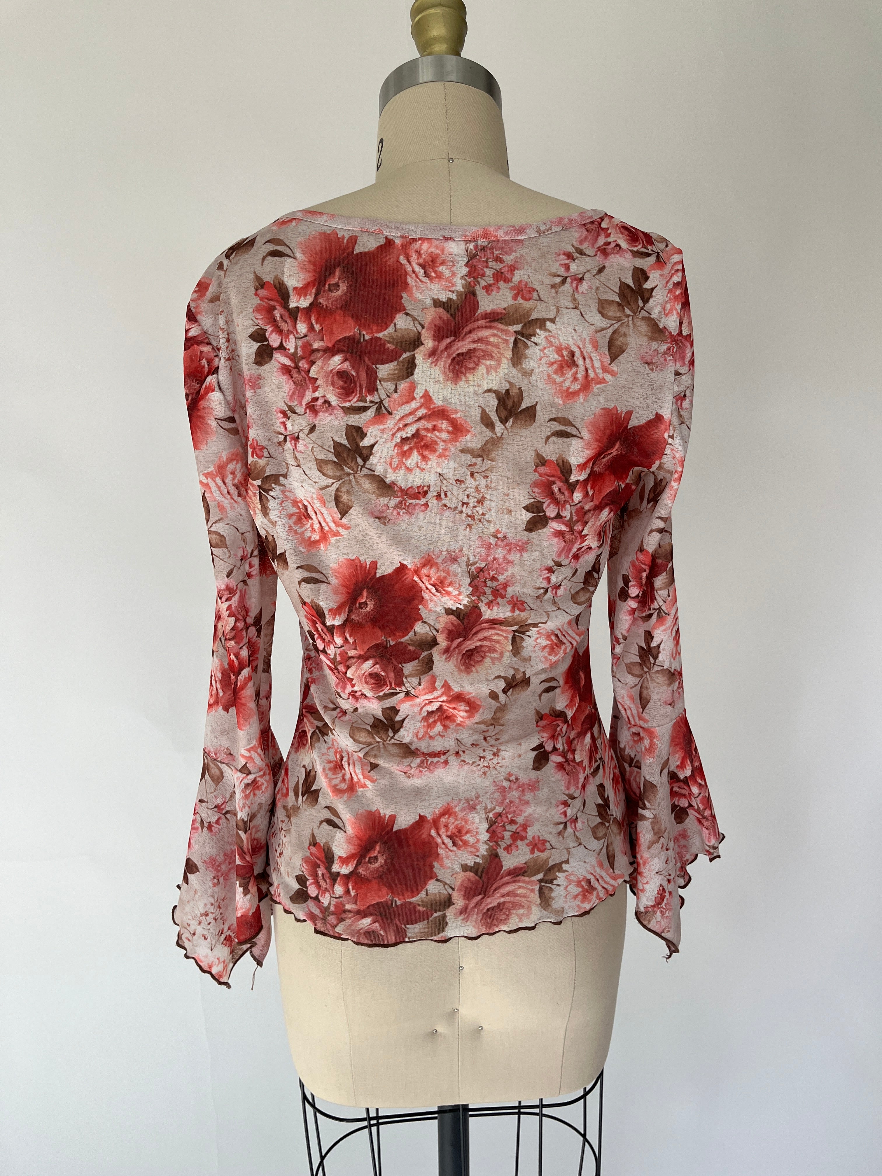 charlotte russe mesh top