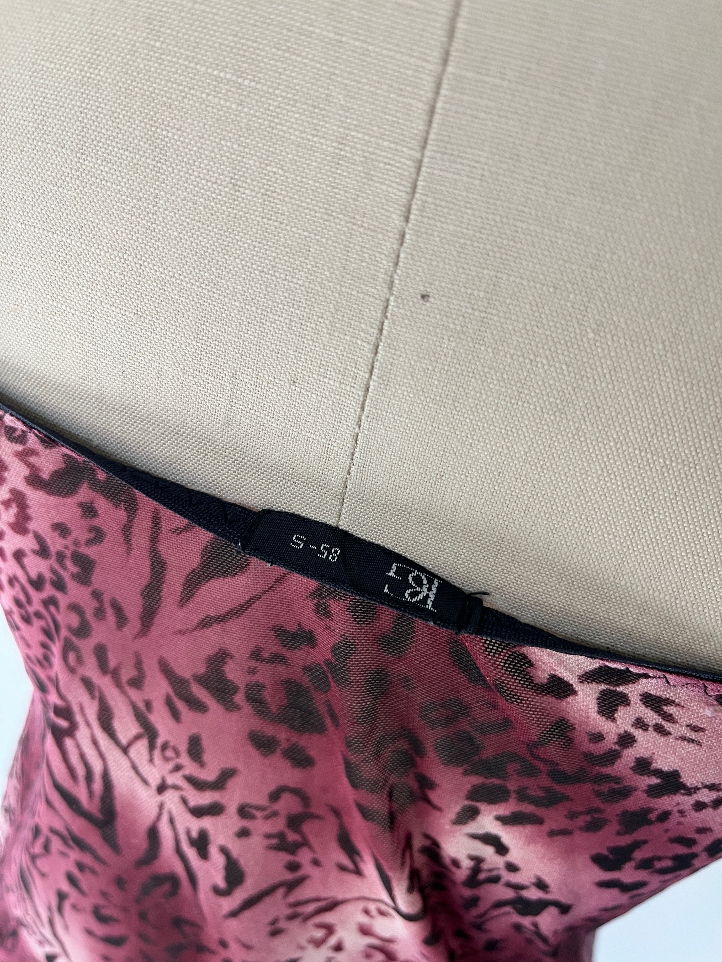 purple cheetah tank