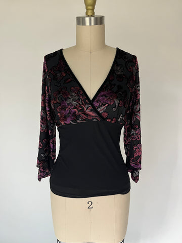 eyeshadow velvet top