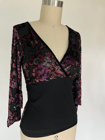 eyeshadow velvet top