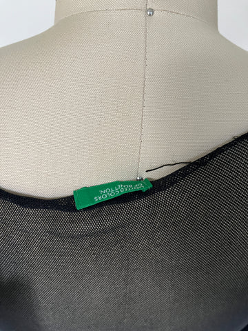 benetton mesh long sleeve