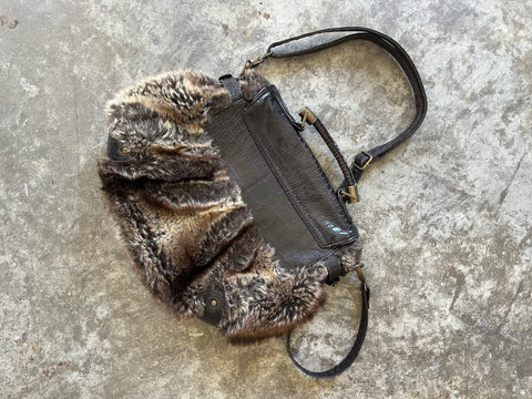 fur bag