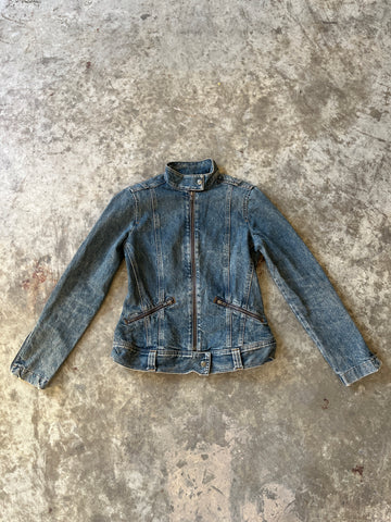 denim moto jacket