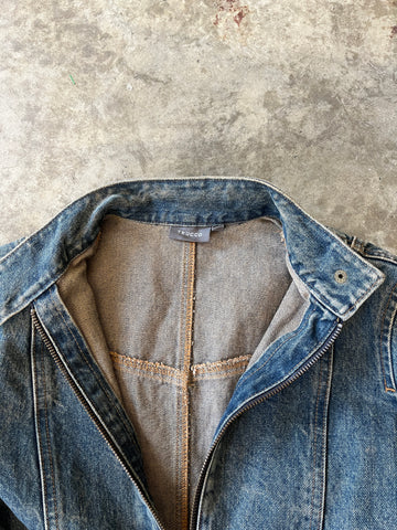 denim moto jacket