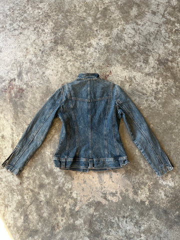 denim moto jacket