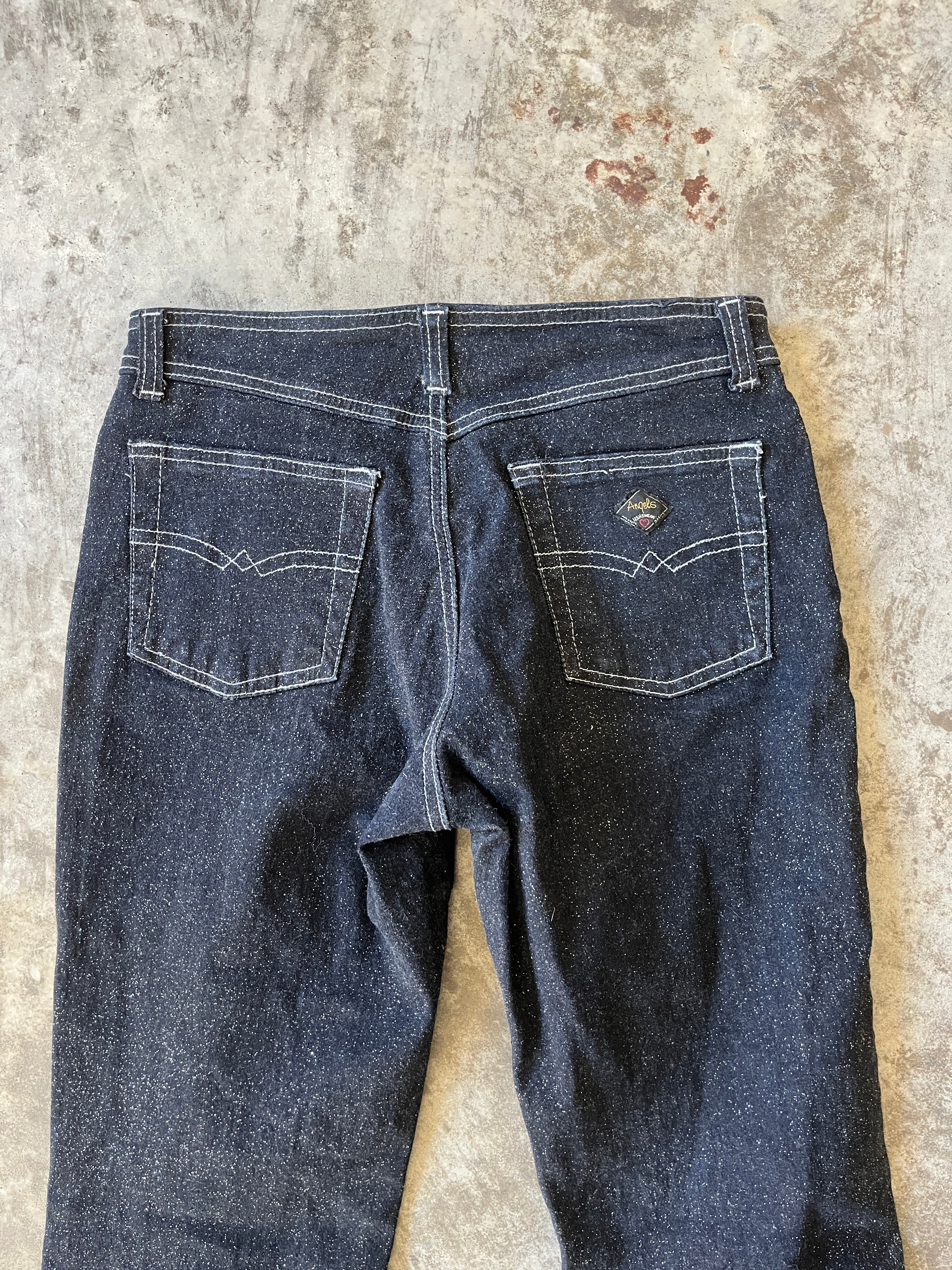 sparkle angel jeans