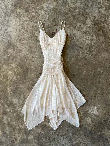 cream fairy dress