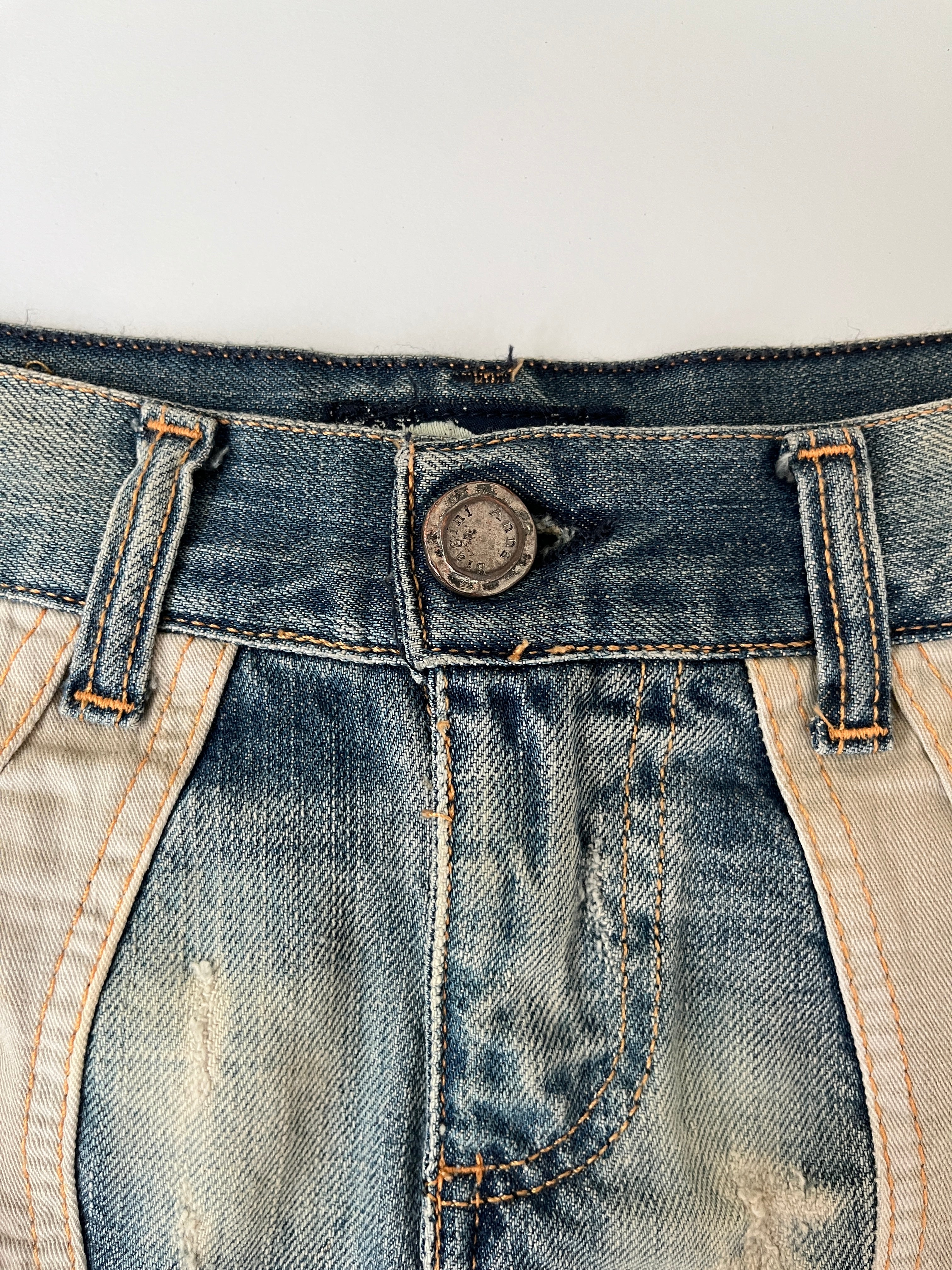 CARGO DENIM MINI