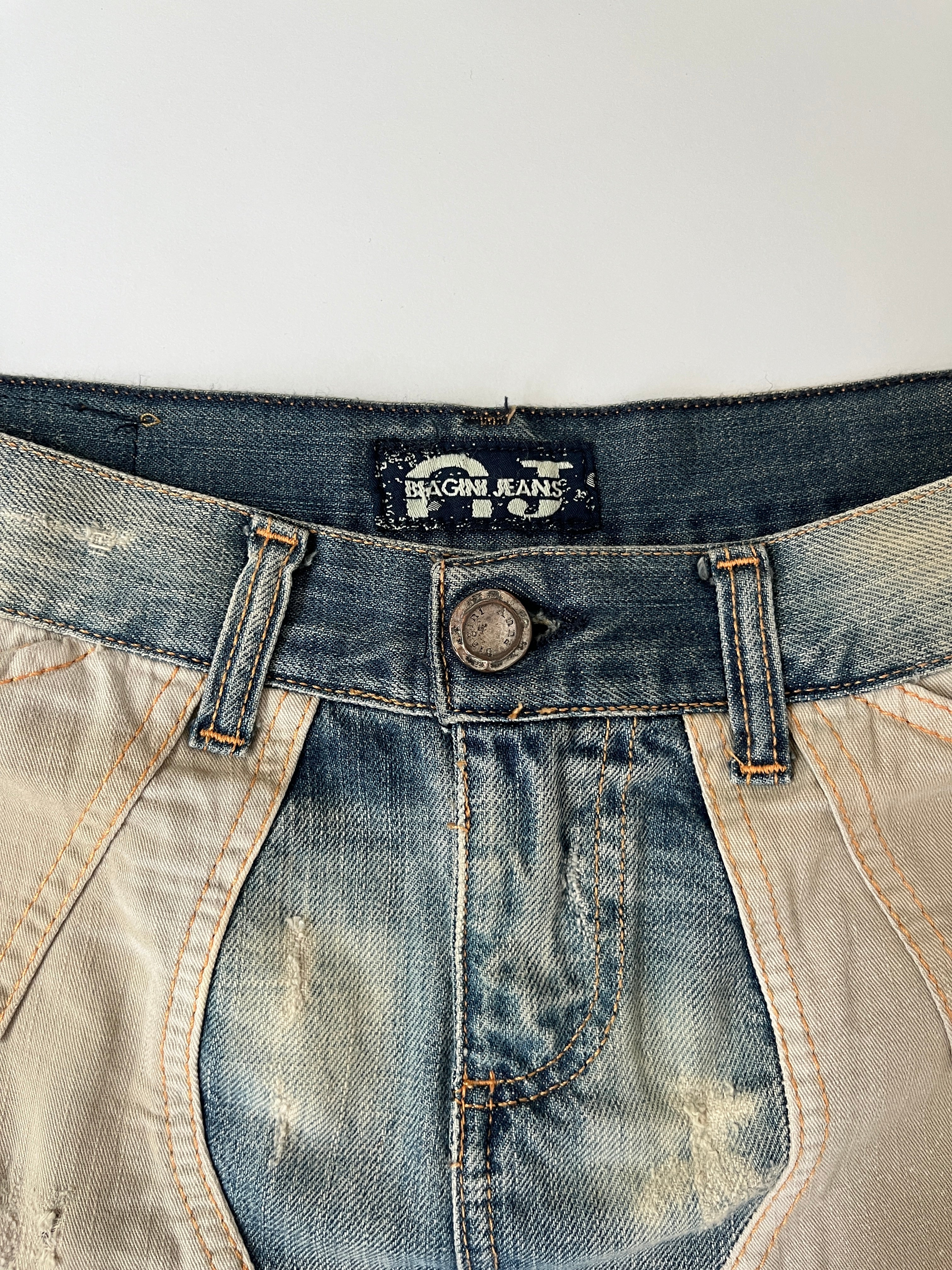 CARGO DENIM MINI
