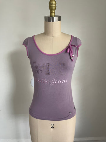 lavender euro baby tee