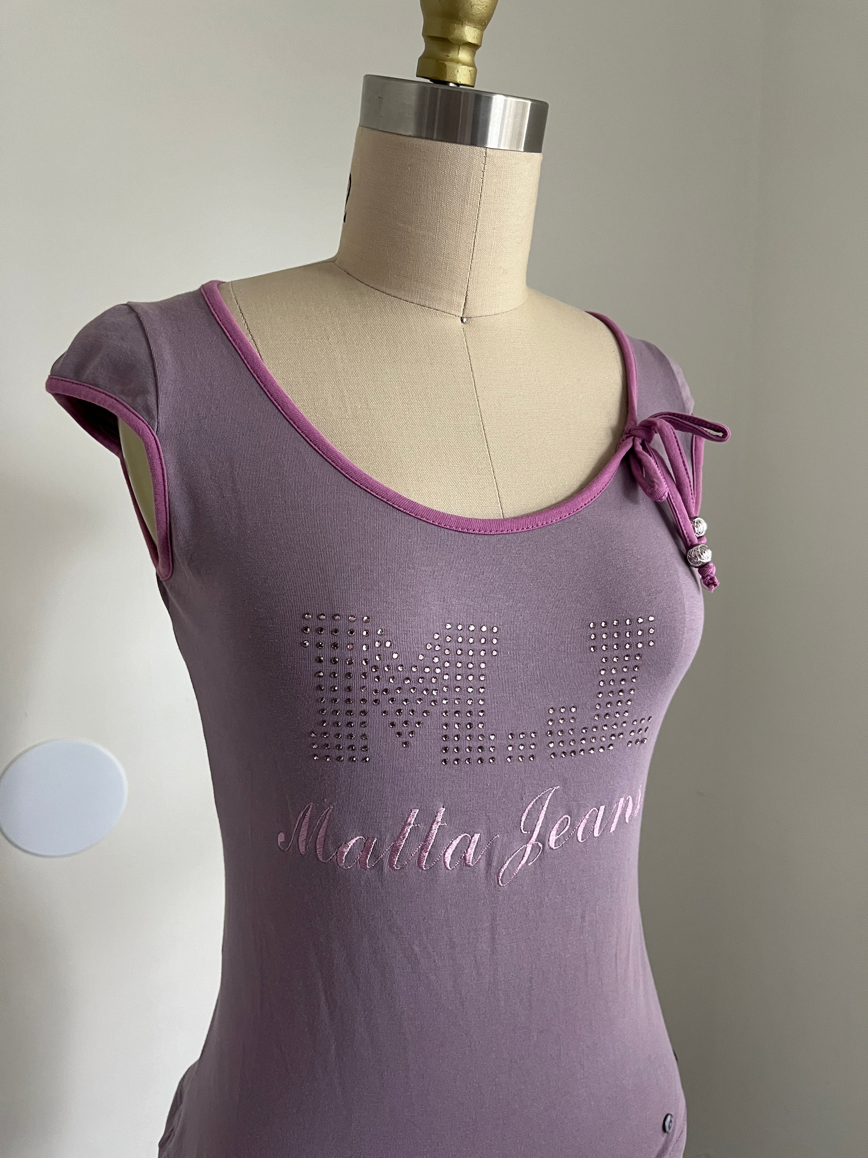 lavender euro baby tee