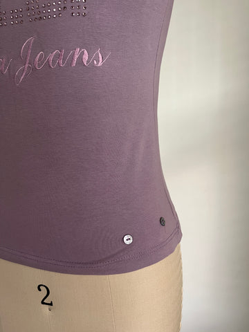 lavender euro baby tee