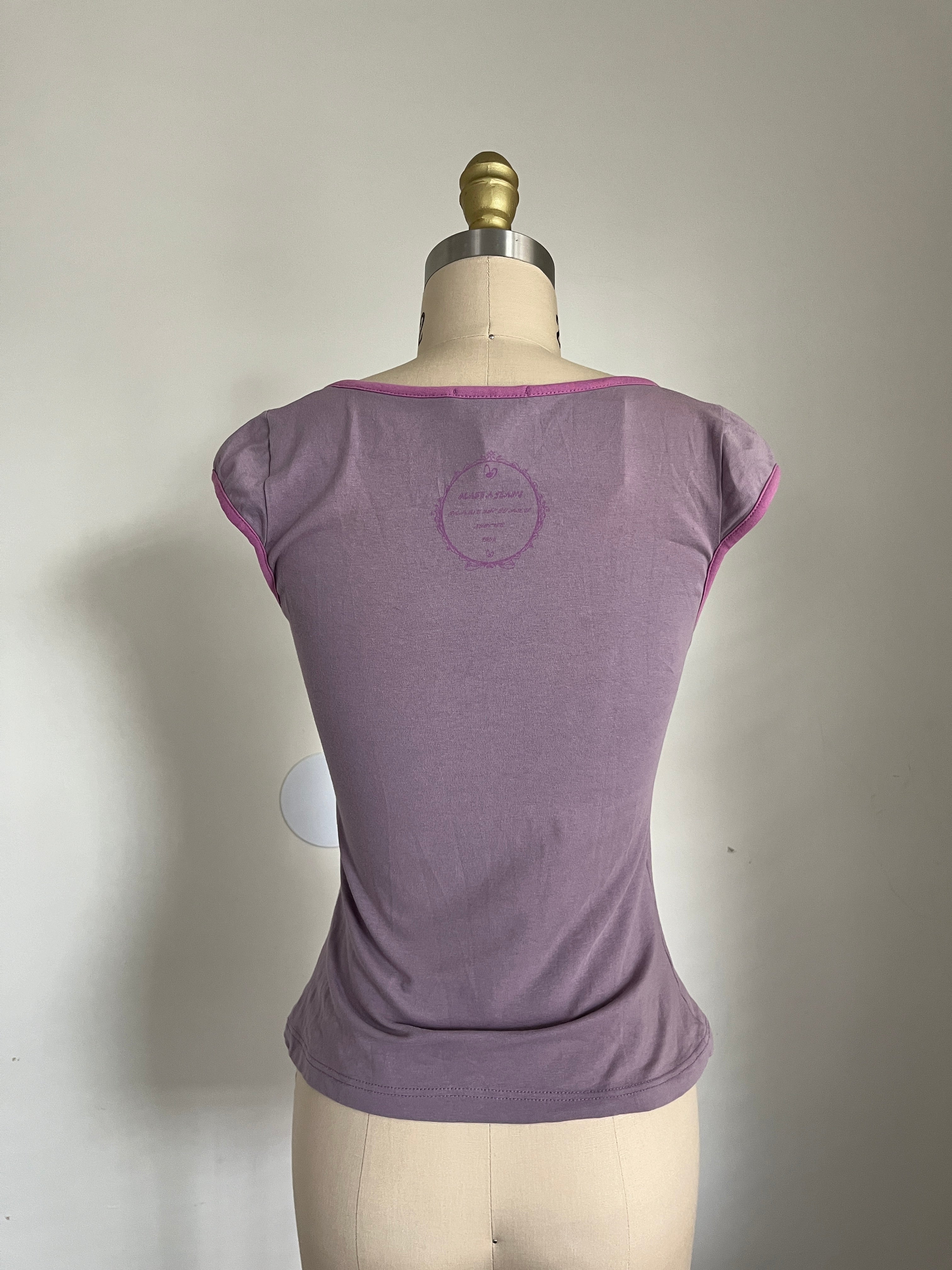 lavender euro baby tee