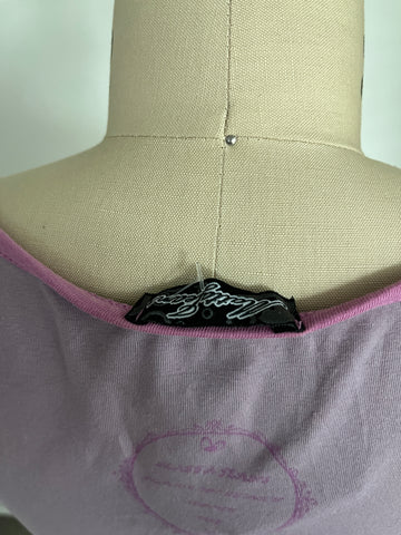 lavender euro baby tee