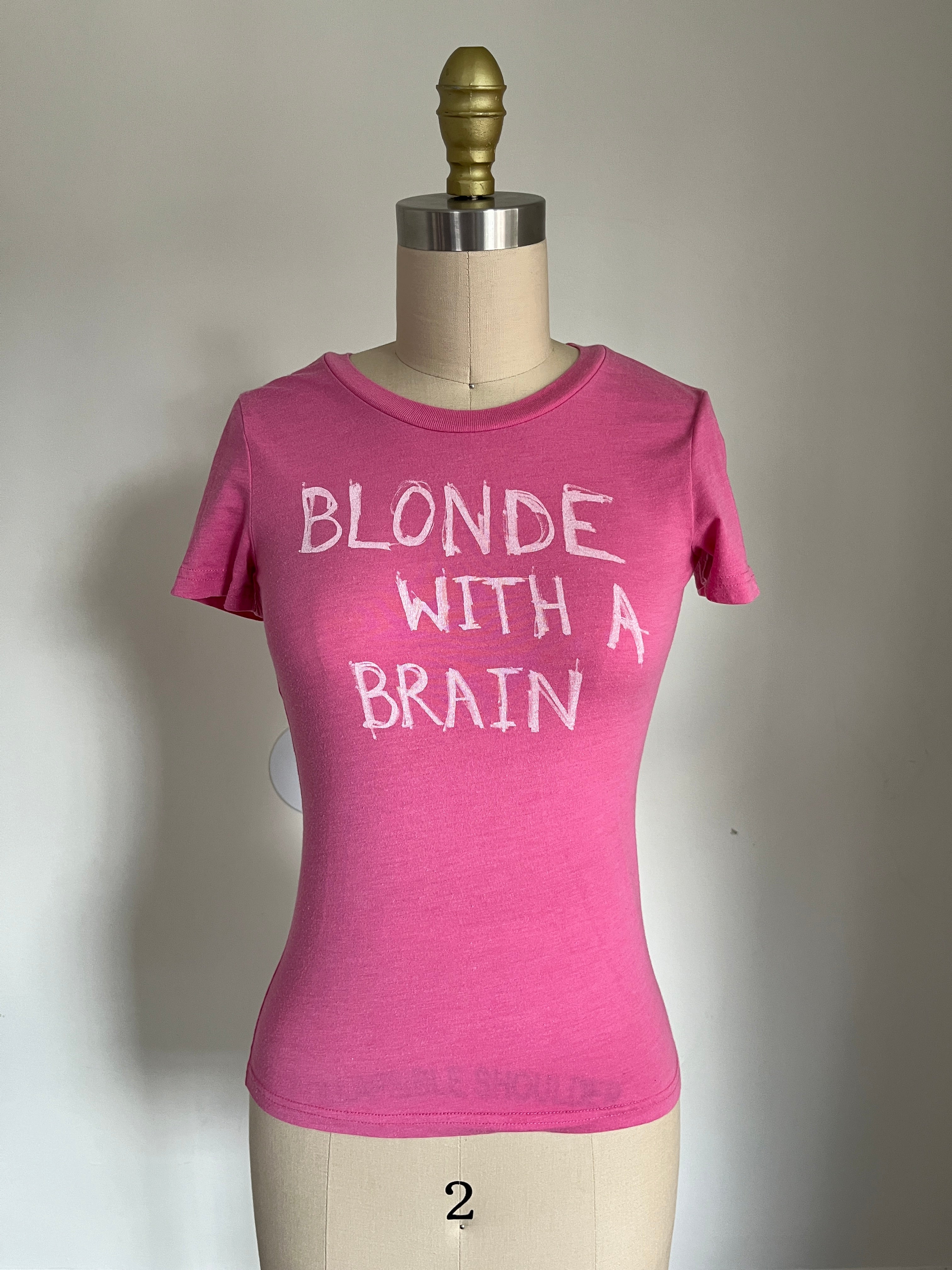 blonde with a brain