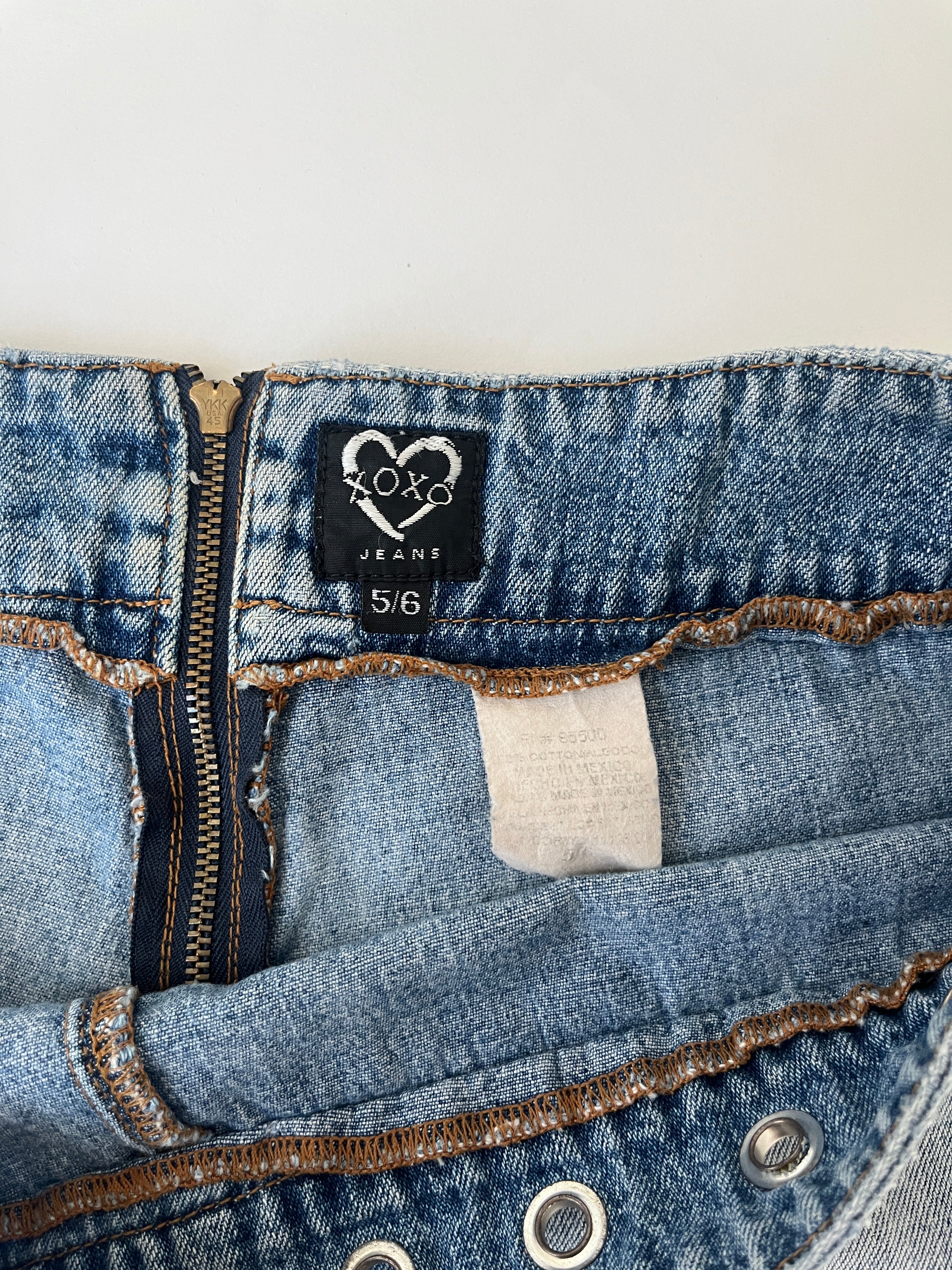 XOXO JEAN SHORTS