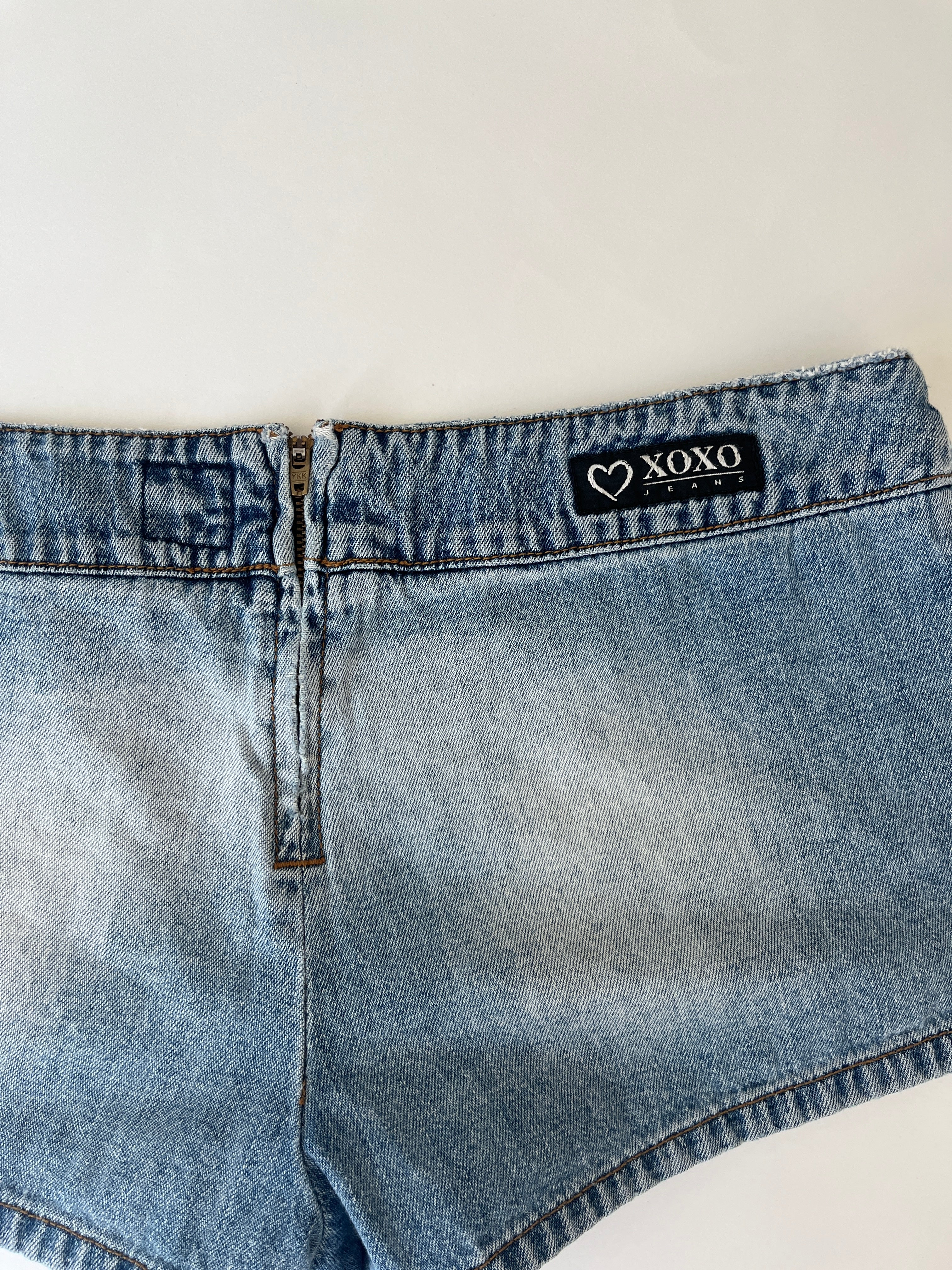 XOXO JEAN SHORTS