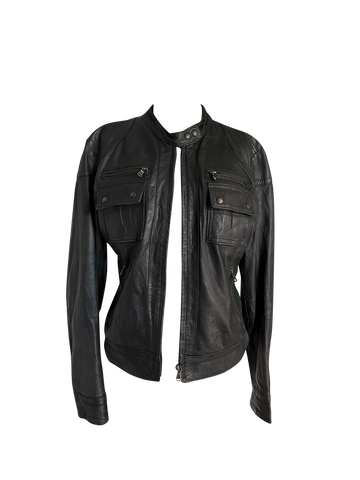 euro leather moto jacket