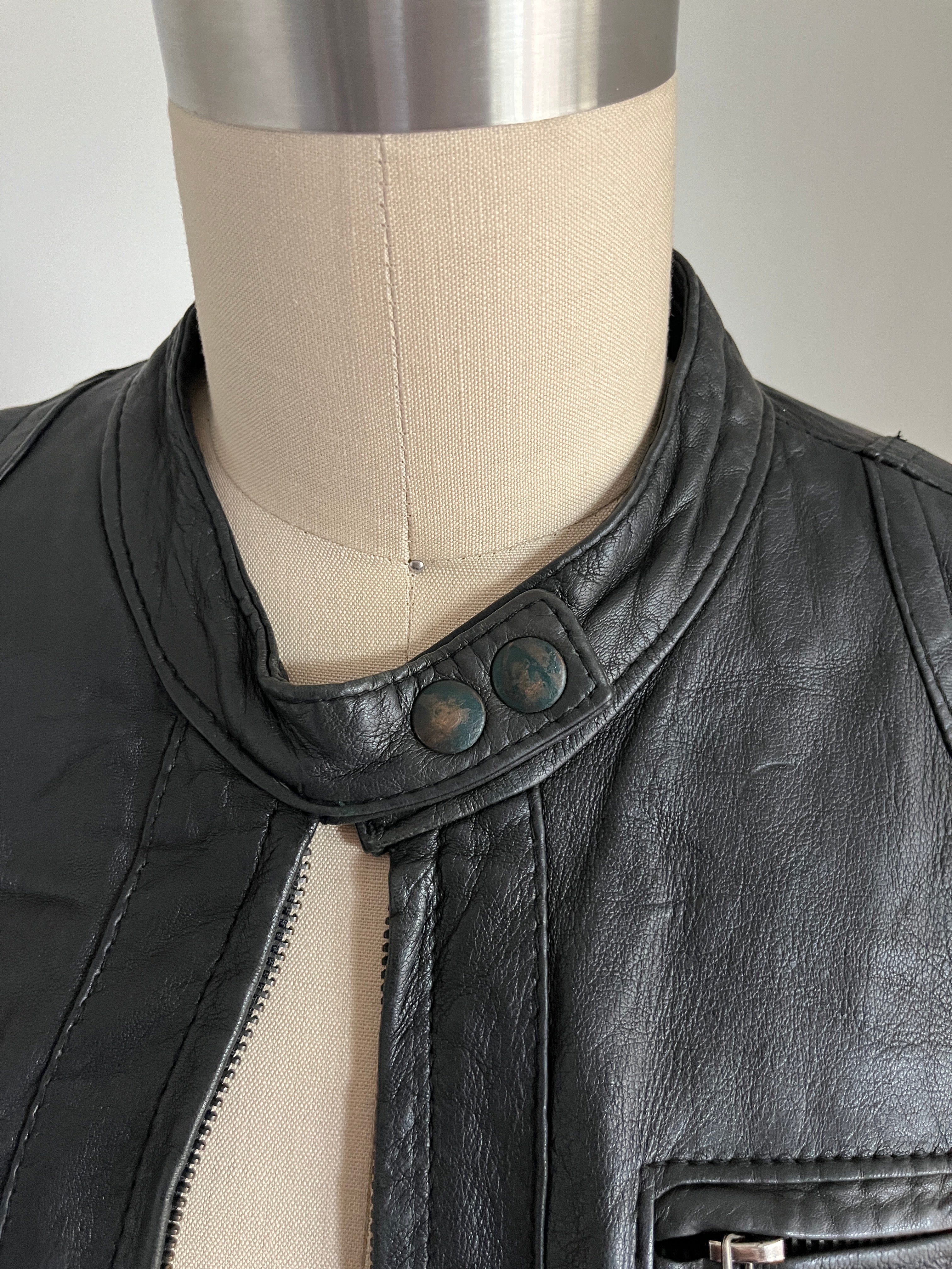 euro leather moto jacket