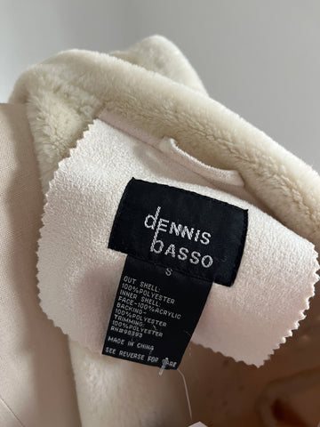 white lace up jacket