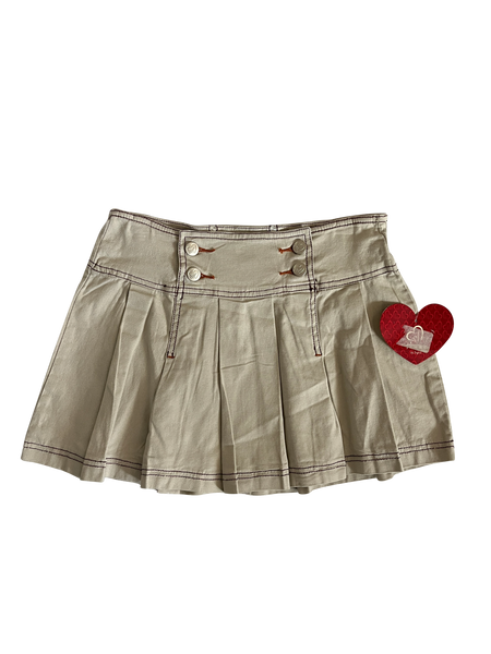 deadstock pleated mini