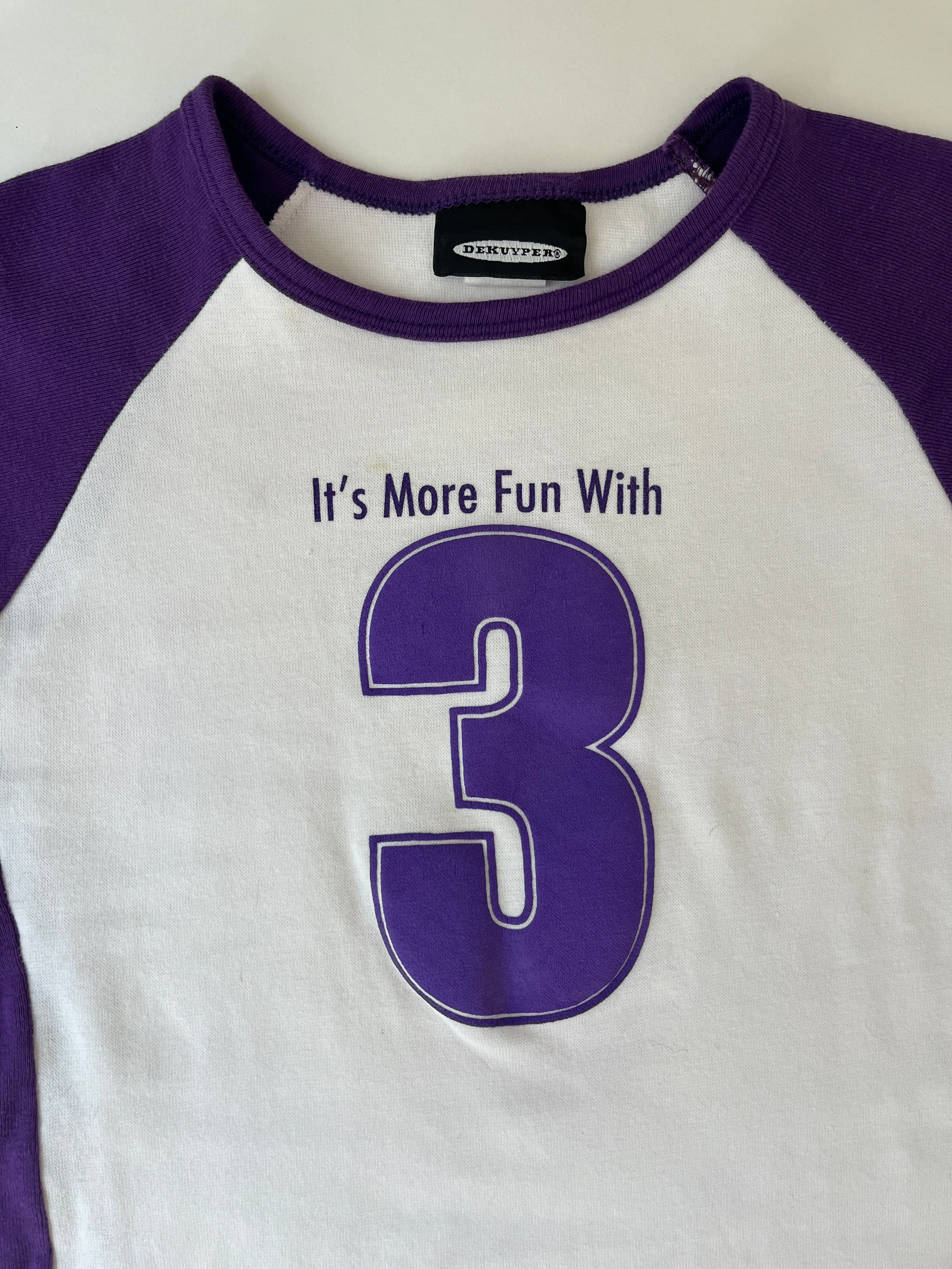 MORE FUN BABY TEE