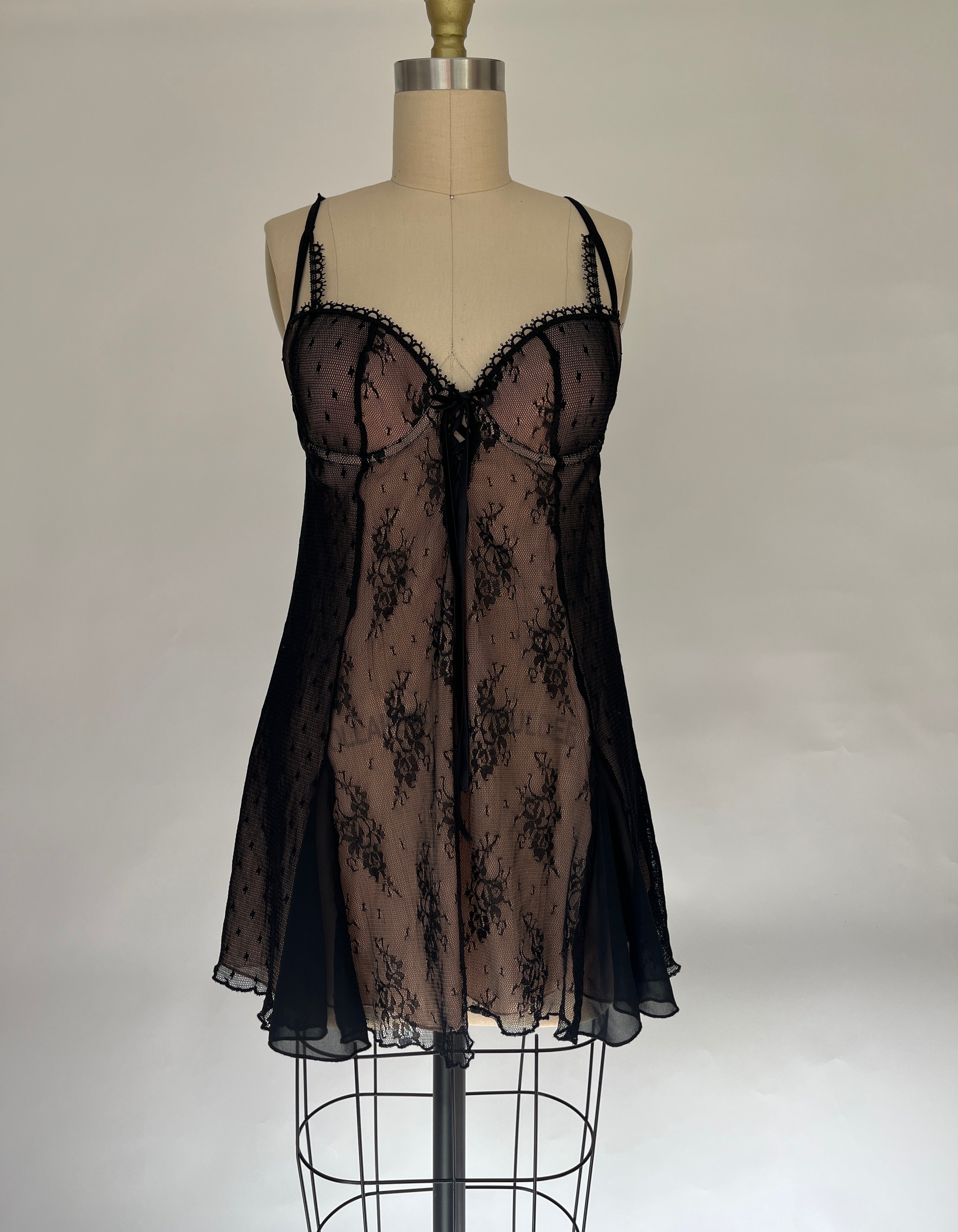 BABYDOLL SLIP DRESS