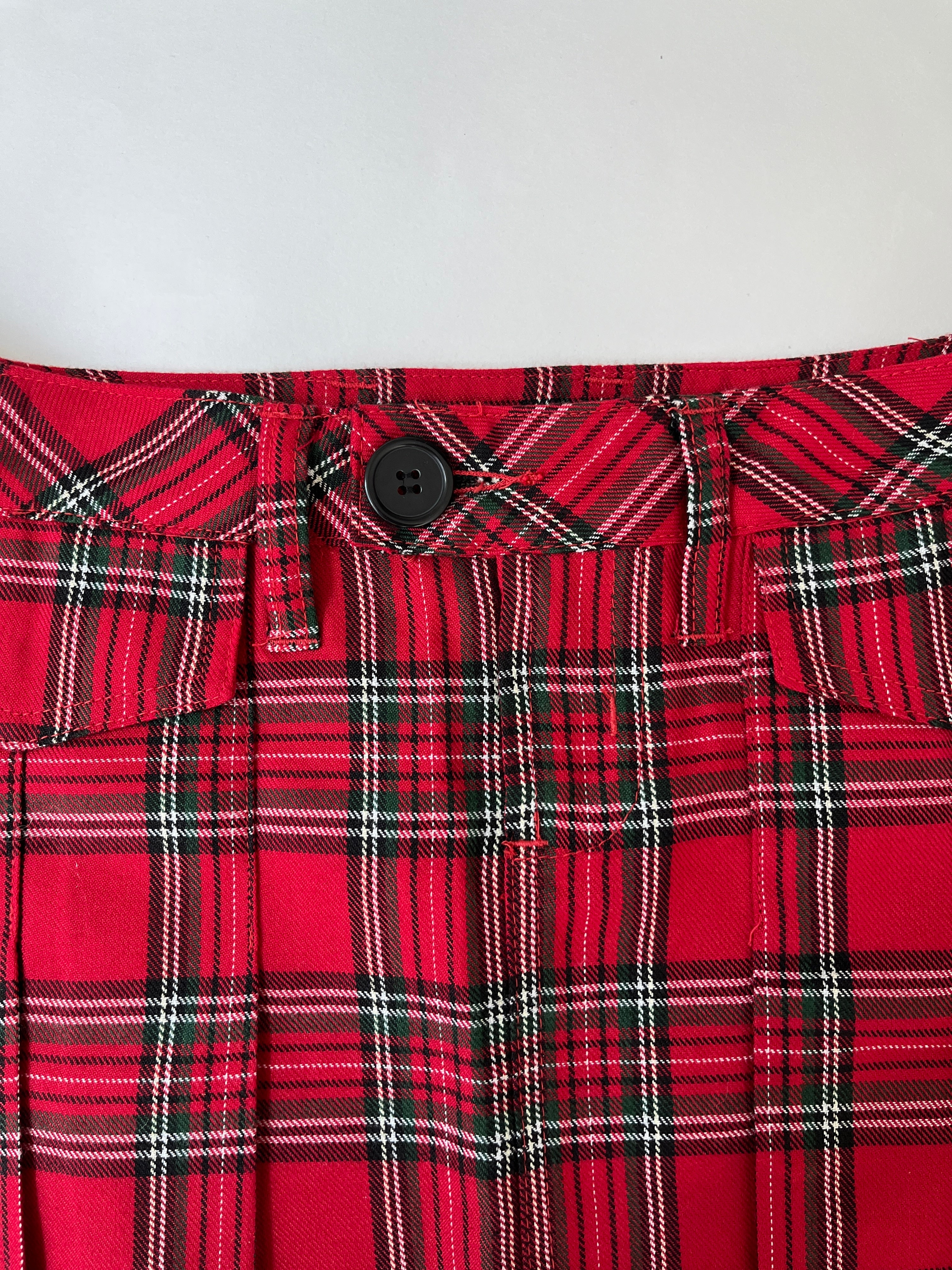 LEI PLAID MINI SKIRT