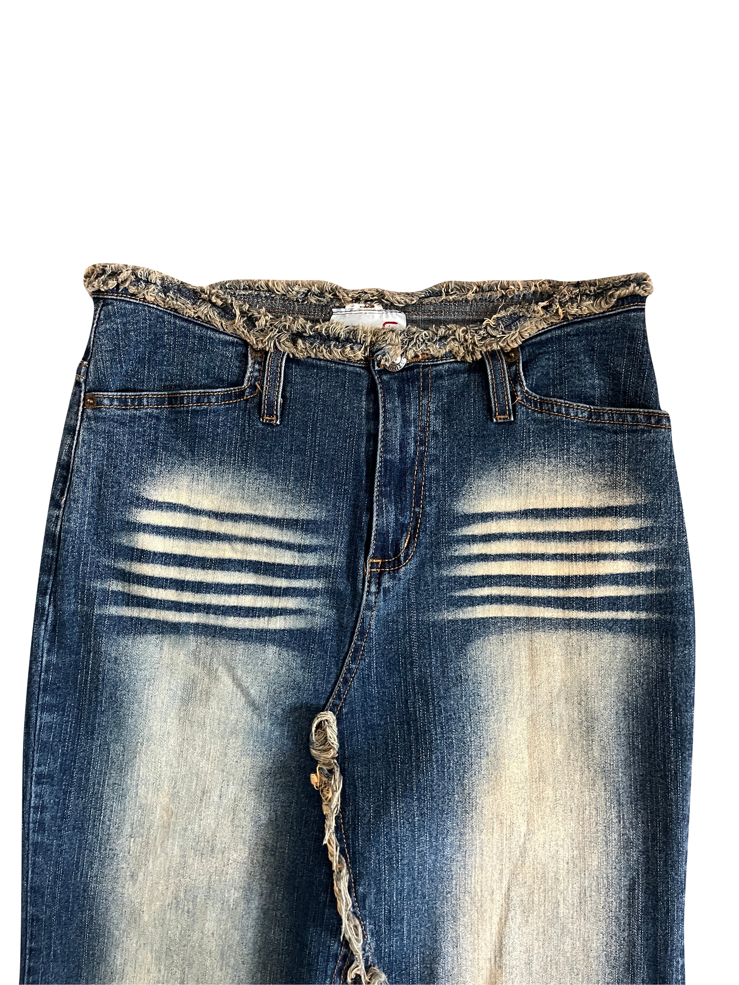 insane denim maxi skirt