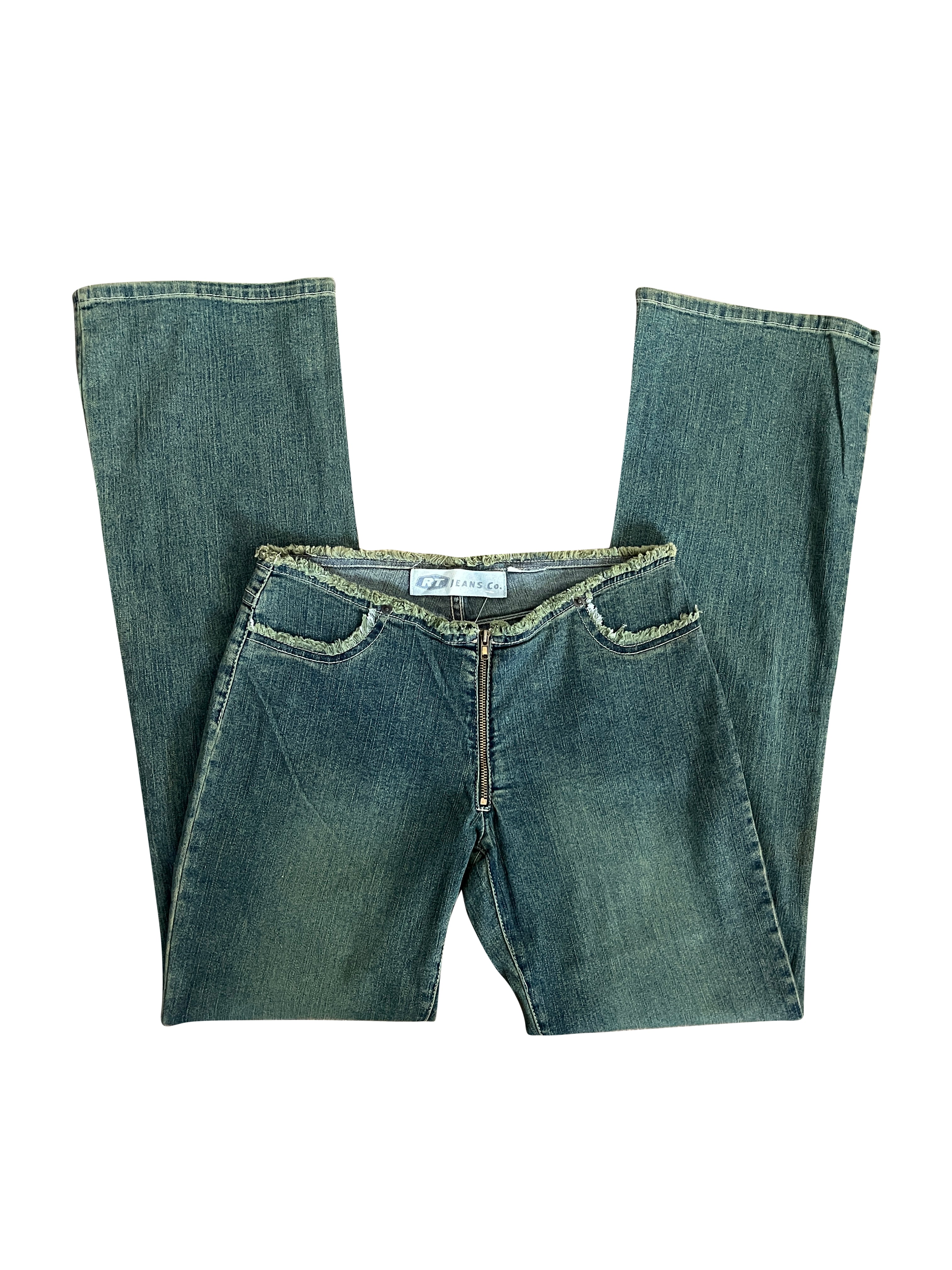 y2k distressed pants